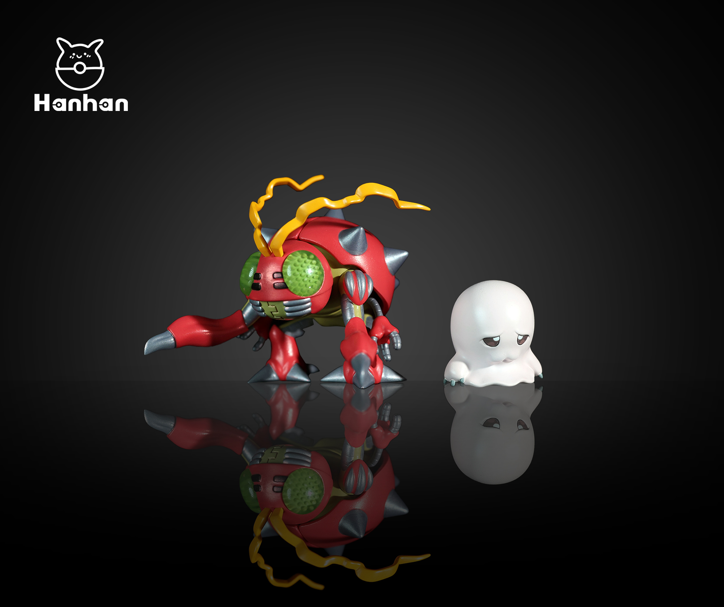 [제작 완료] 디지몬 텐토몬 모치몬 (Hanhan Studio)