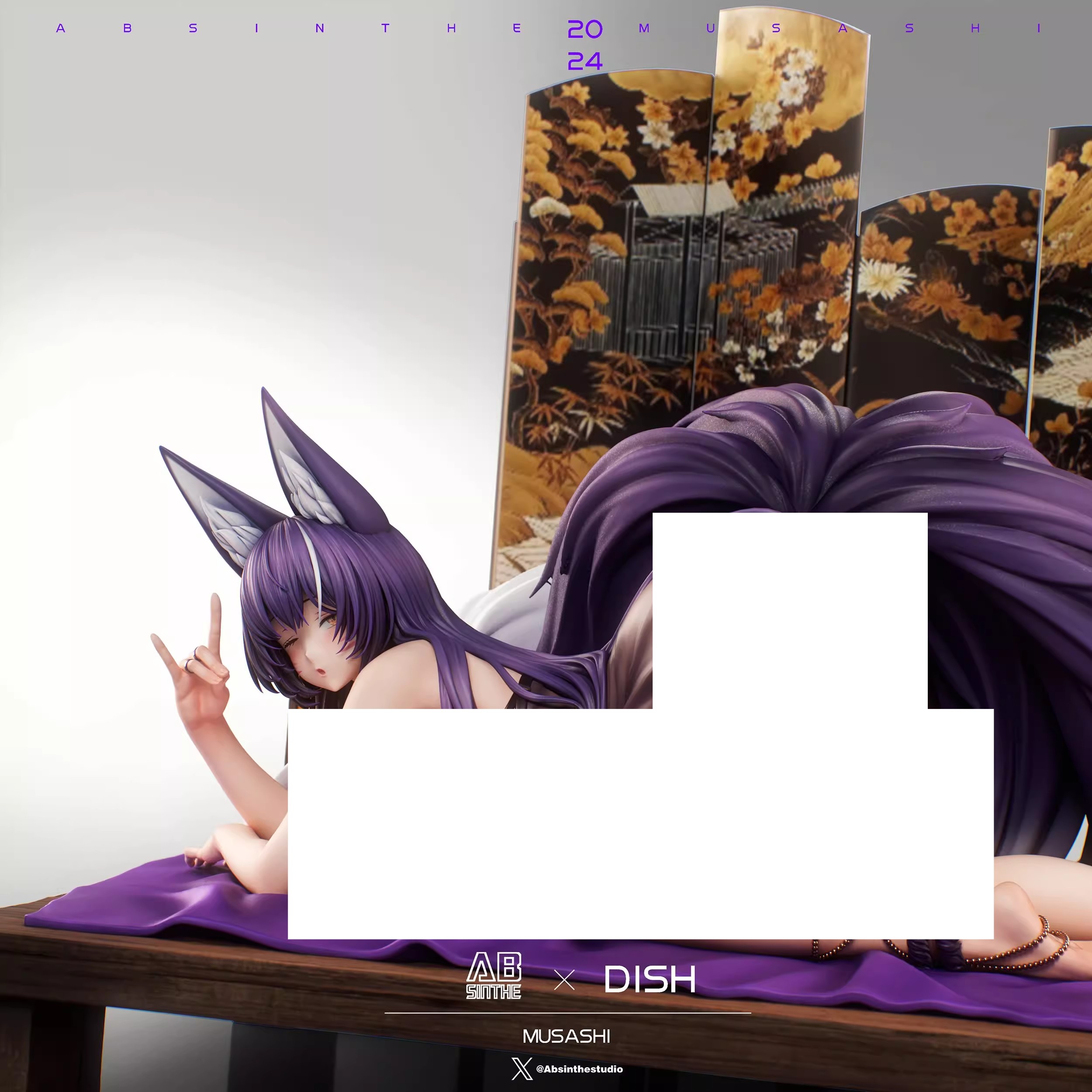 [제작 완료] 원화 입체화 벽람항로 무사시 1/4 스케일 (ABsinthe Studio x DISH)