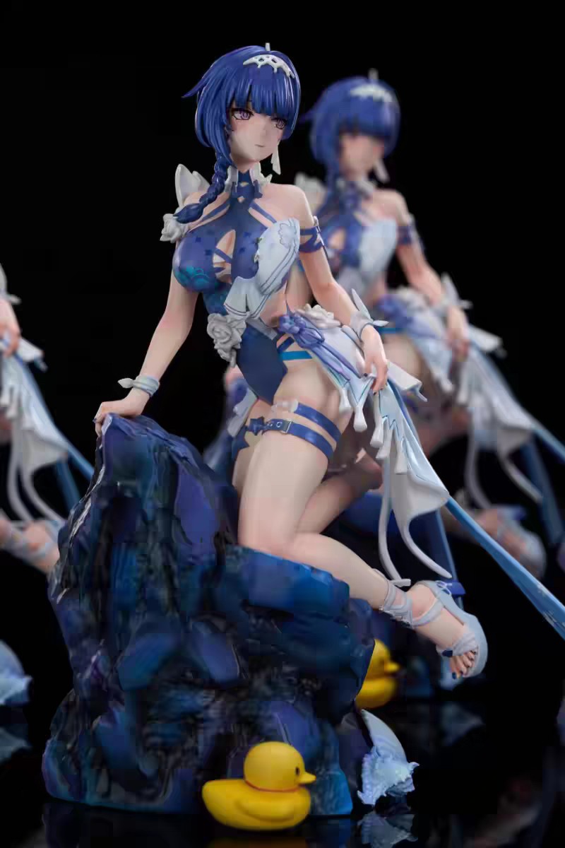 [제작 완료] 붕괴3rd 파도의 노래 기원의 율자 라이덴 메이 1/6 스케일 (Arcticwolf Studio) - 실물 사진