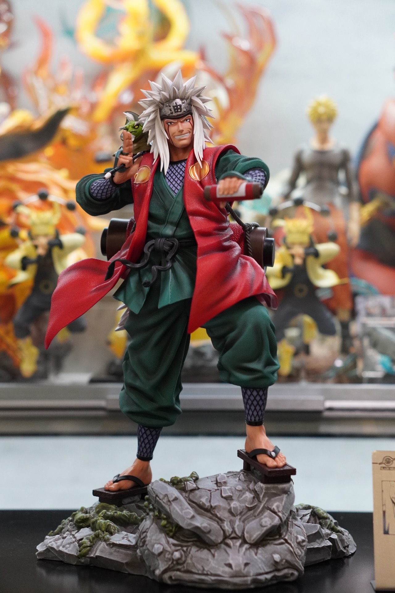 [제작 완료] 나루토 지라이야 1/6 스케일 (BlackHole Studio) - 실물 사진