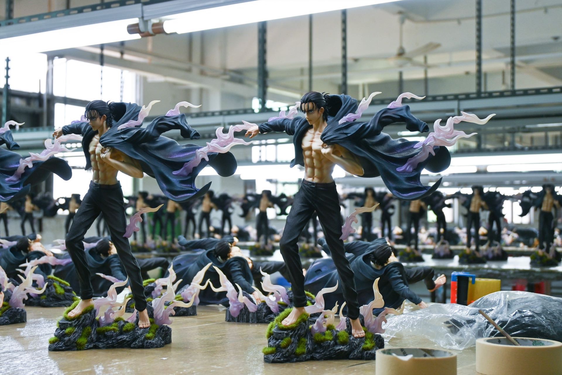 [제작 완료] 진격의 거인 에렌 예거 명장면 1/6 스케일 (Craftsman Studio) - 실물 사진