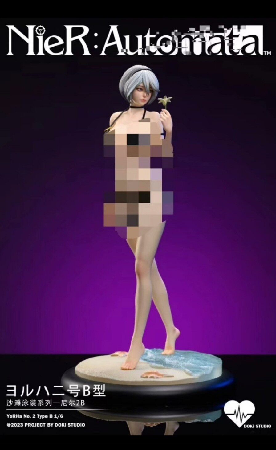 [제작 완료] 니어: 오토마타 2B 1/6 스케일 (DOKI Studio) - 실물 사진