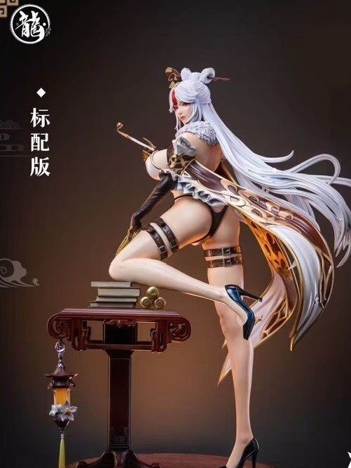 [제작 완료] 원신 응광 1/4 스케일 (Dragon Studio) - 실물 사진