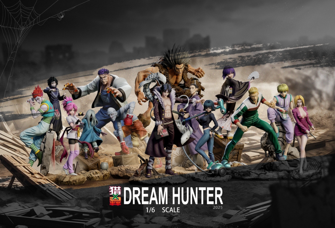 [제작 완료] 헌터×헌터 환영여단 14인 풀 세트 1/6 스케일 (Dream Hunter Studio)