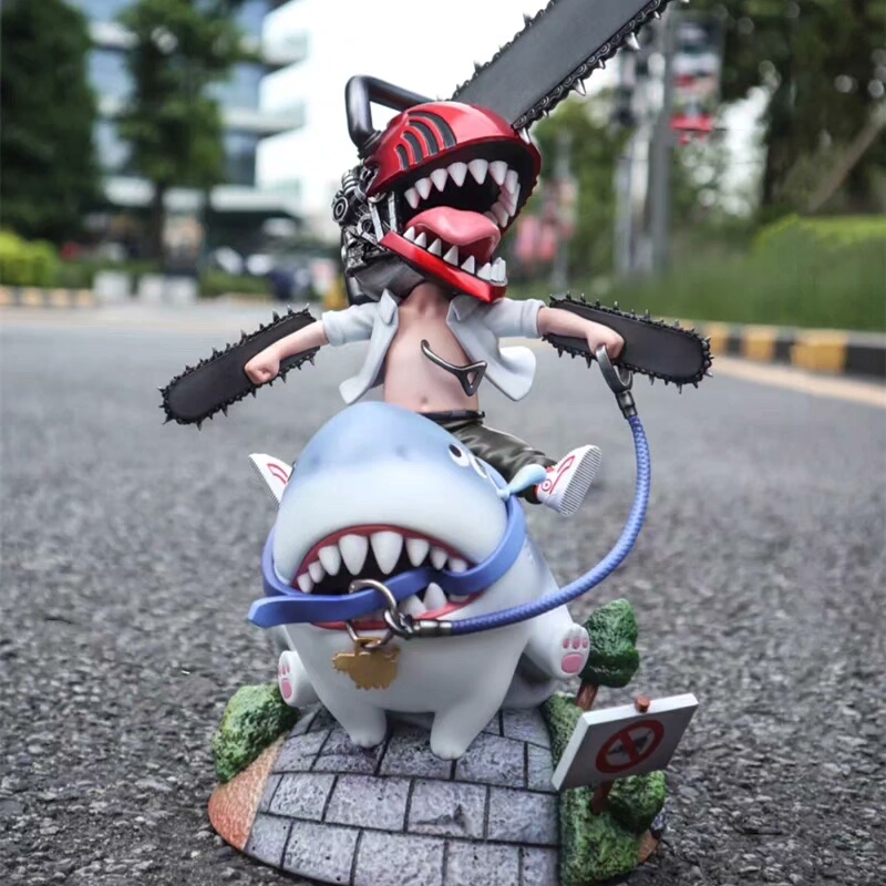 Chainsaw Man / Riding a Shark — Denji (GAGA Studio) - alternate view