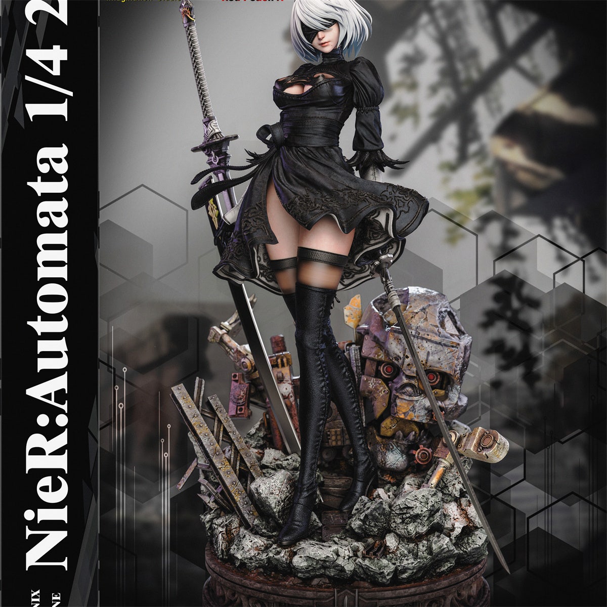 [제작 완료] 니어: 오토마타 2B 1/4 스케일 (Imagination Studio)
