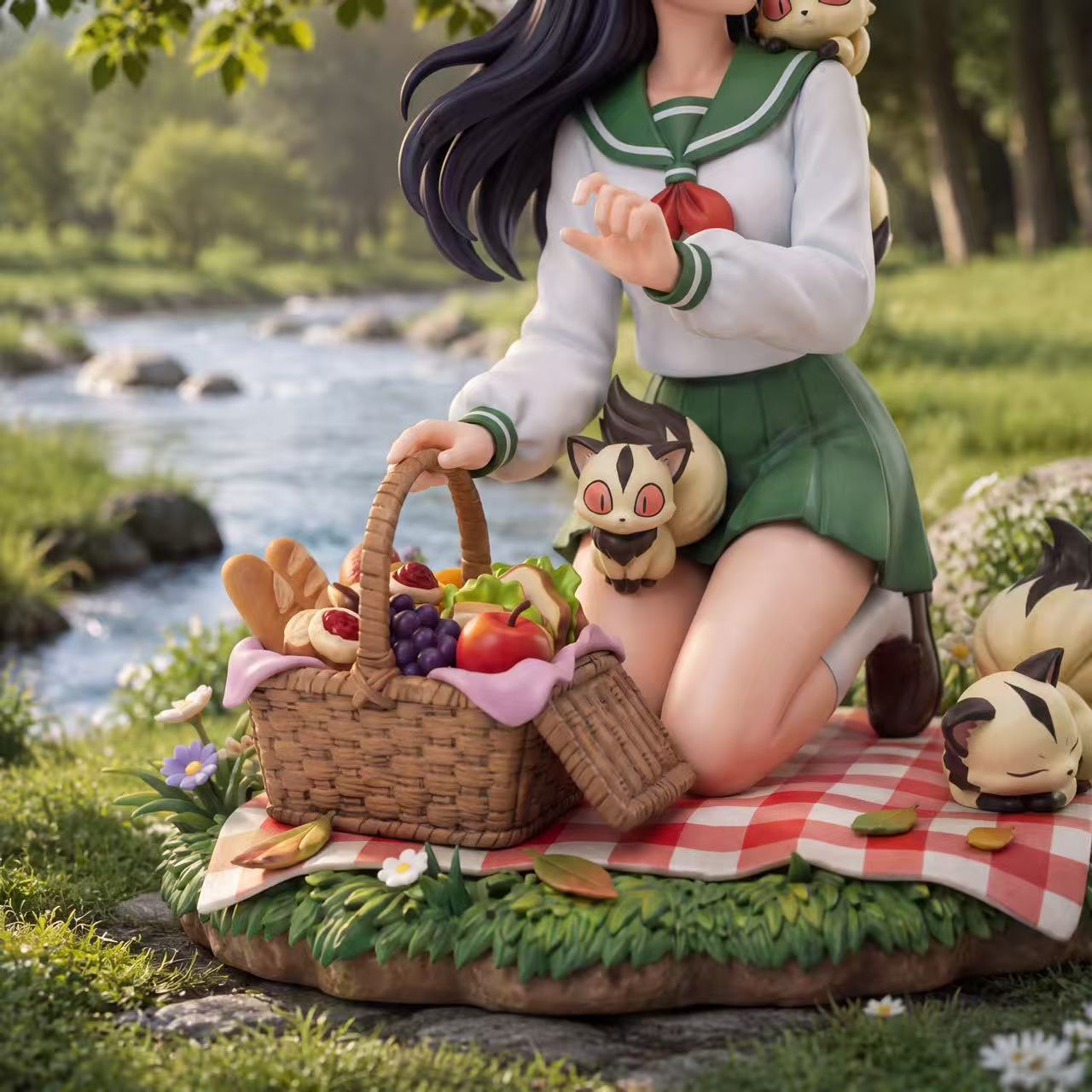 Inuyasha — Higurashi Kagome Kirara 1/6 Scale (L.S Studio) - alternate view
