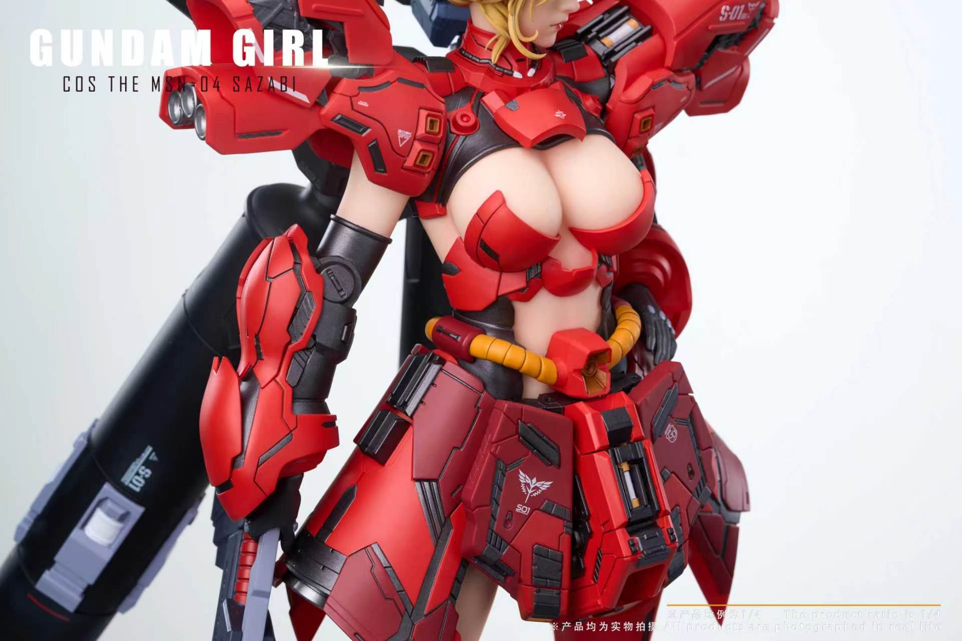 [신작 정보] 건담 걸즈 사자비 1/4 스케일 (Max Milk Studio) - 실물 사진