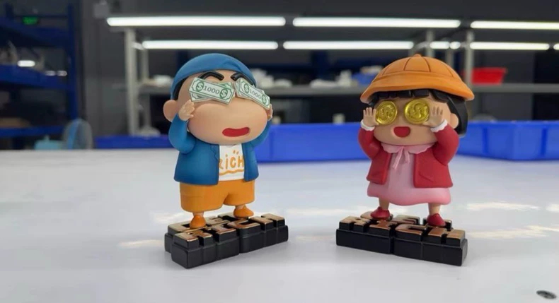 [제작 완료] 대박부자 짱구 마루코짱 (Miaoli Studio) - 실물 사진