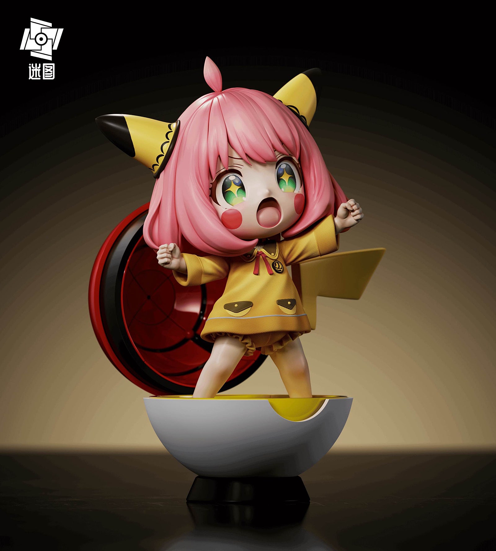 [제작 완료] 아냐 포저 라이츄 코스프레 (Mitu Studio) - 실물 사진