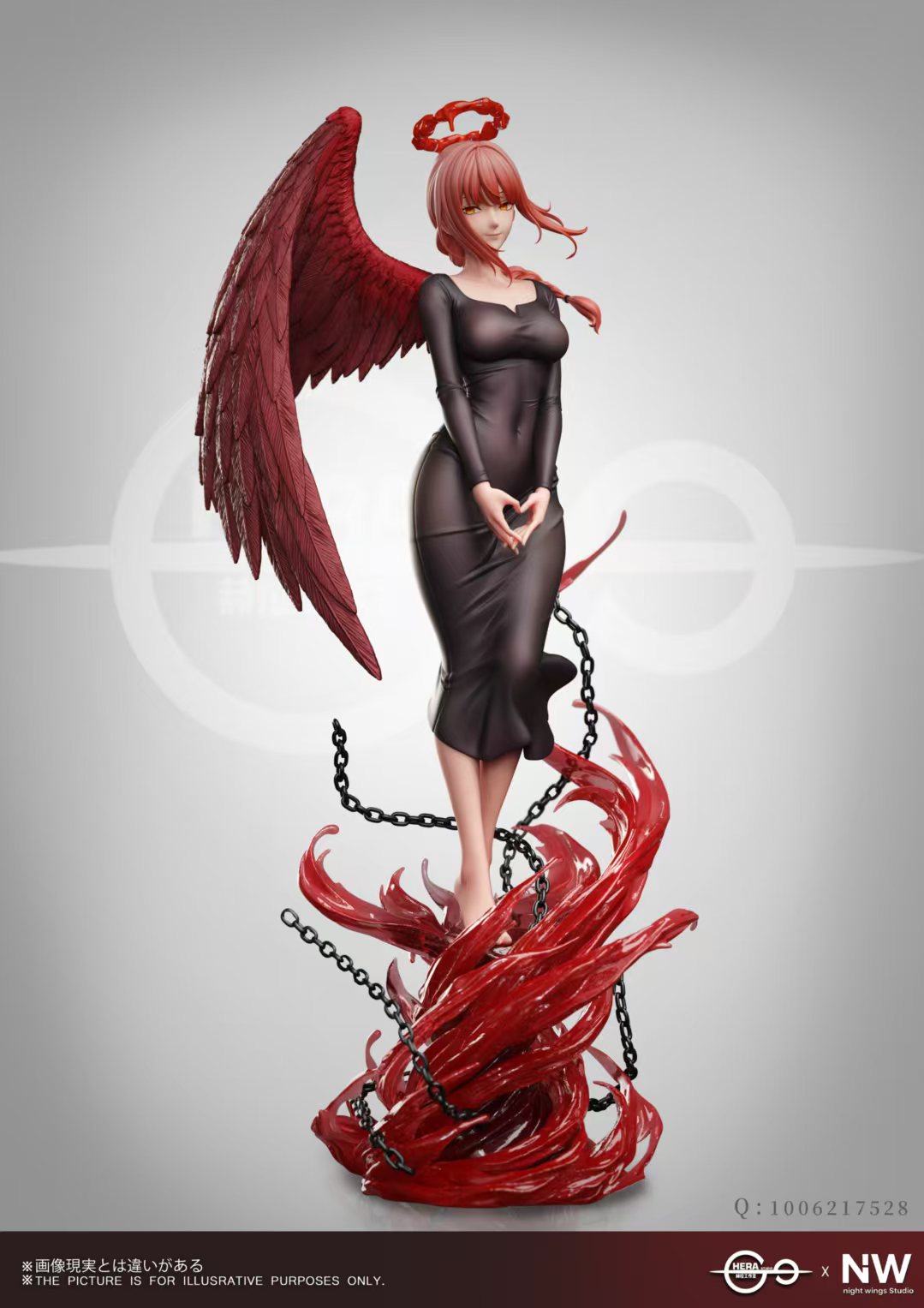 [신작 정보] 체인소 맨 마키마 1/6 스케일 (Night Wing x Hera Studio)