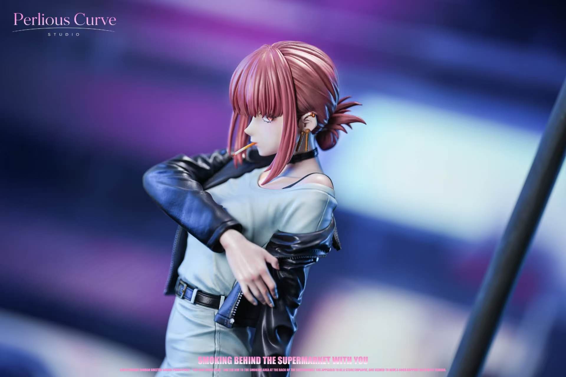 슈퍼 뒤에서 담배 피우는 두 사람 야마다 1/6 스케일 (Perilous Curve Studio) - 실물 사진