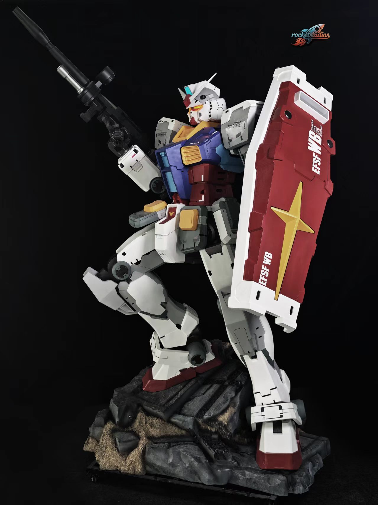 [제작 완료] 기동전사 건담 건담 RX-78 (Rocket Studio) - 실물 사진