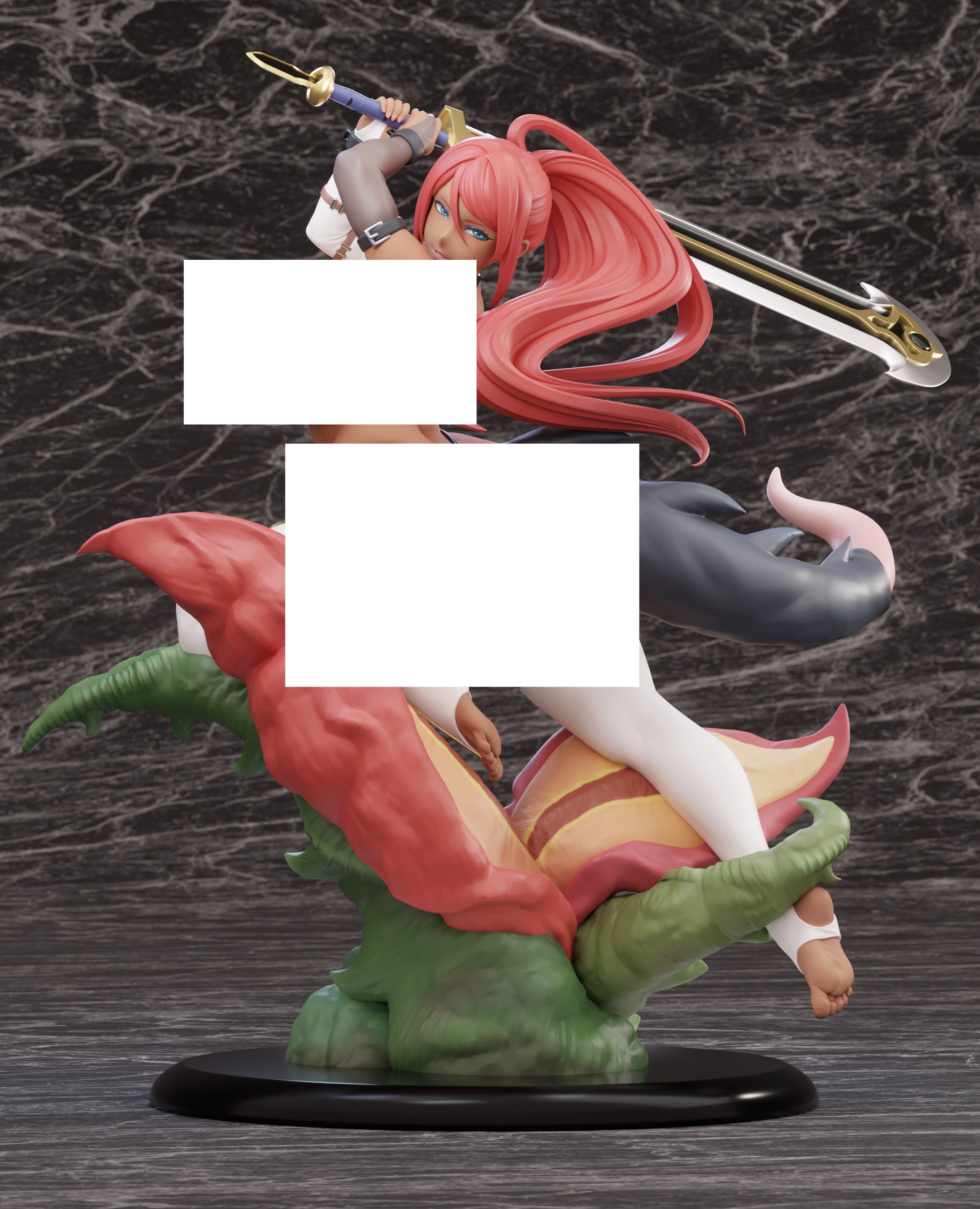 [출하] 실버 모험가 화룡 레니아 1/6 스케일 (Soda Studio)