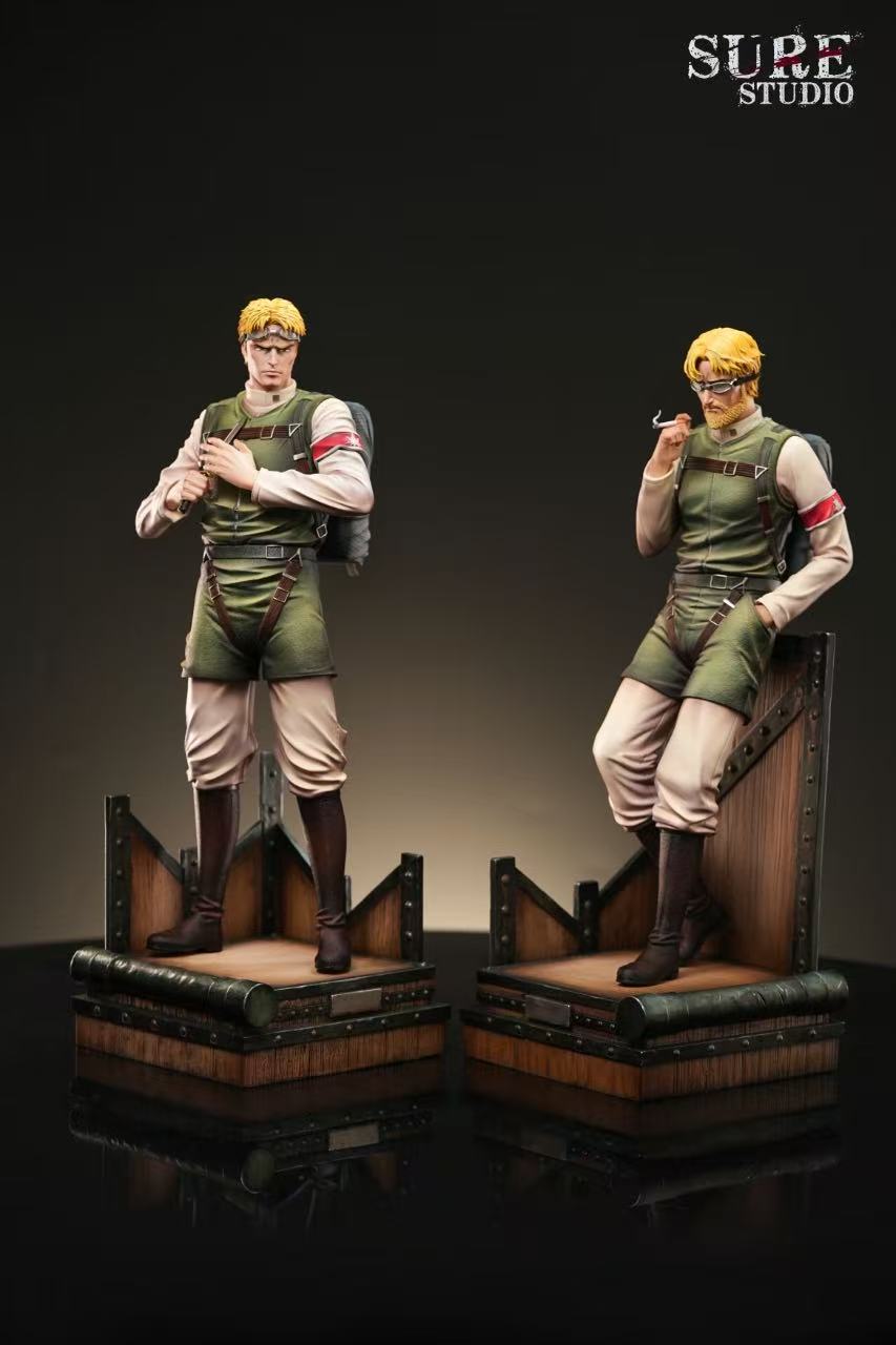 [신작 정보] 진격의 거인 파이널 시즌 낙하산 점프 라이너 브라운 지크 예거 1/6 스케일 (Sure Studio)