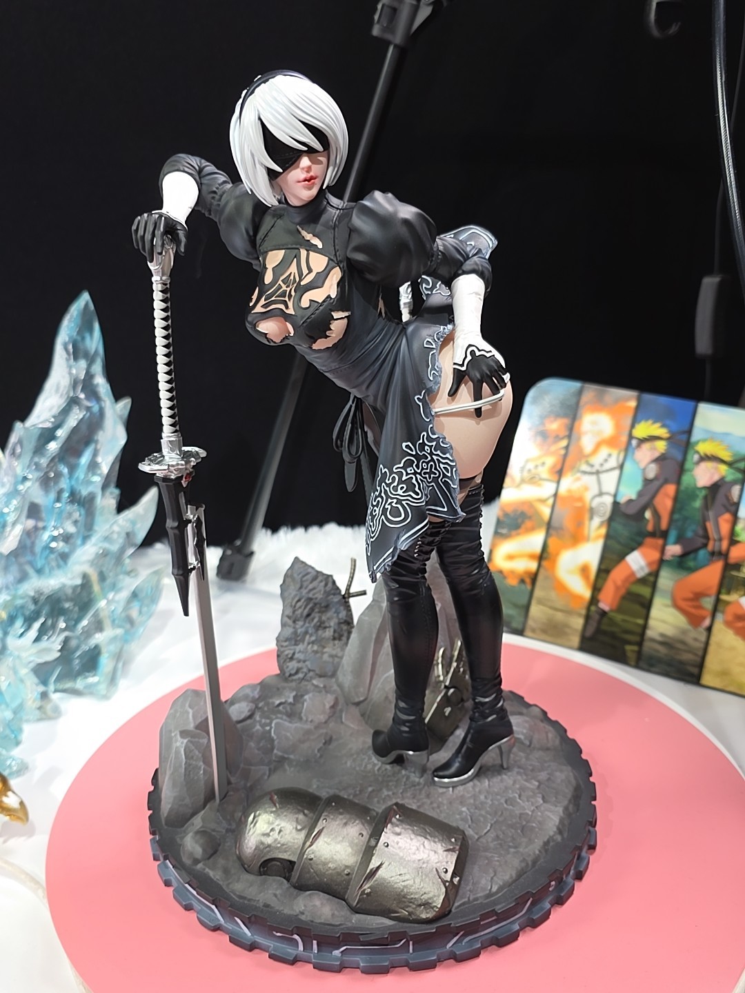 니어: 오토마타 2B 1/4 스케일 (The Space Studio) - 실물 사진