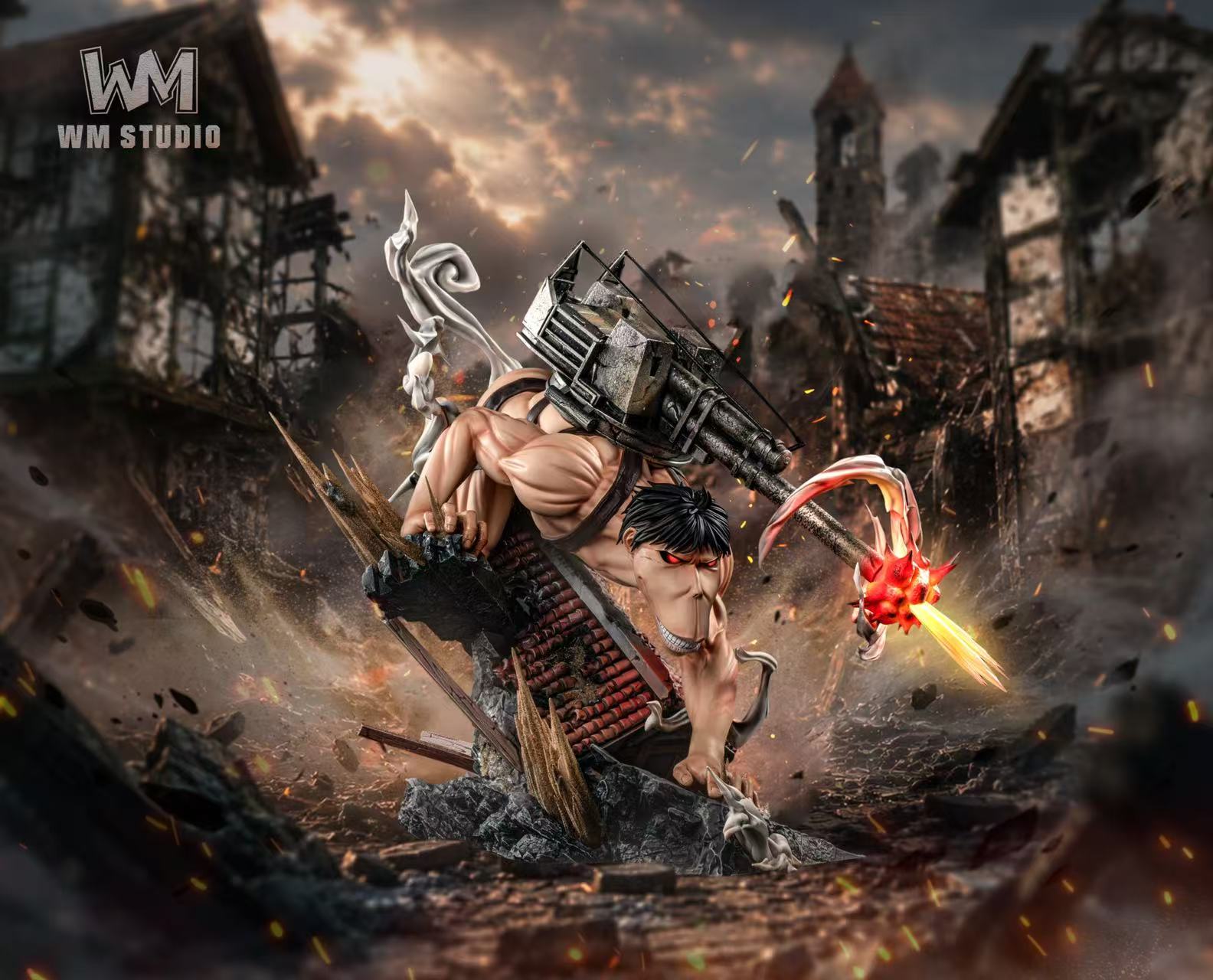 [신작 정보] 진격의 거인 차력 거인 (WM Studio) - 실물 사진