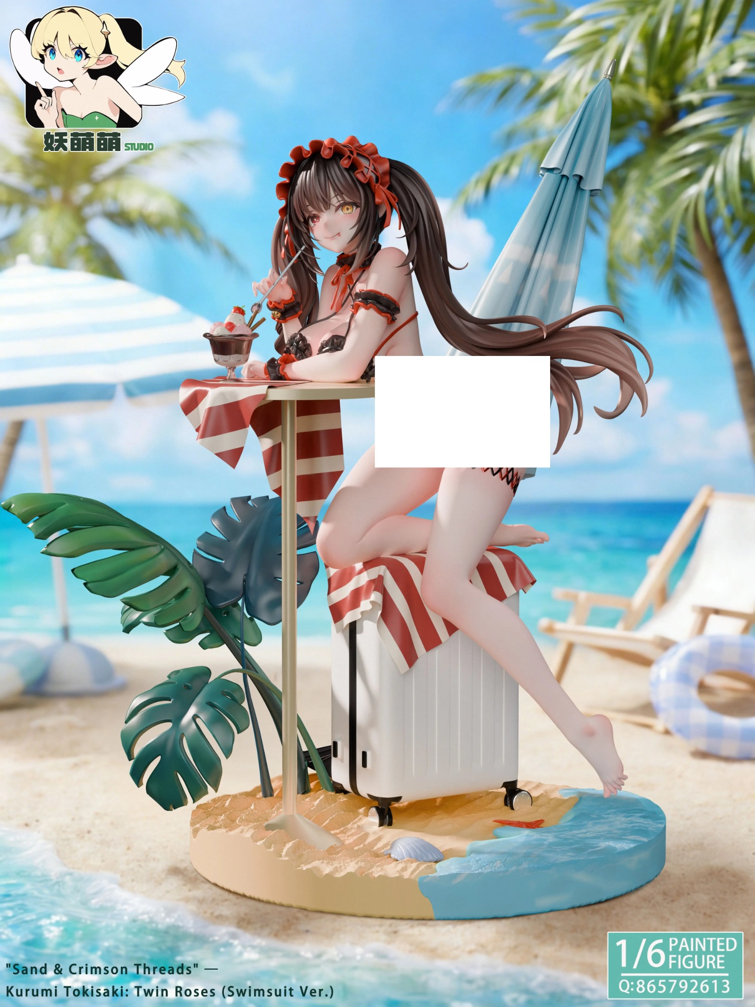 [신작 정보] 토키사키 쿠루미 수영복 Ver. 1/6 스케일 (YMM Studio)